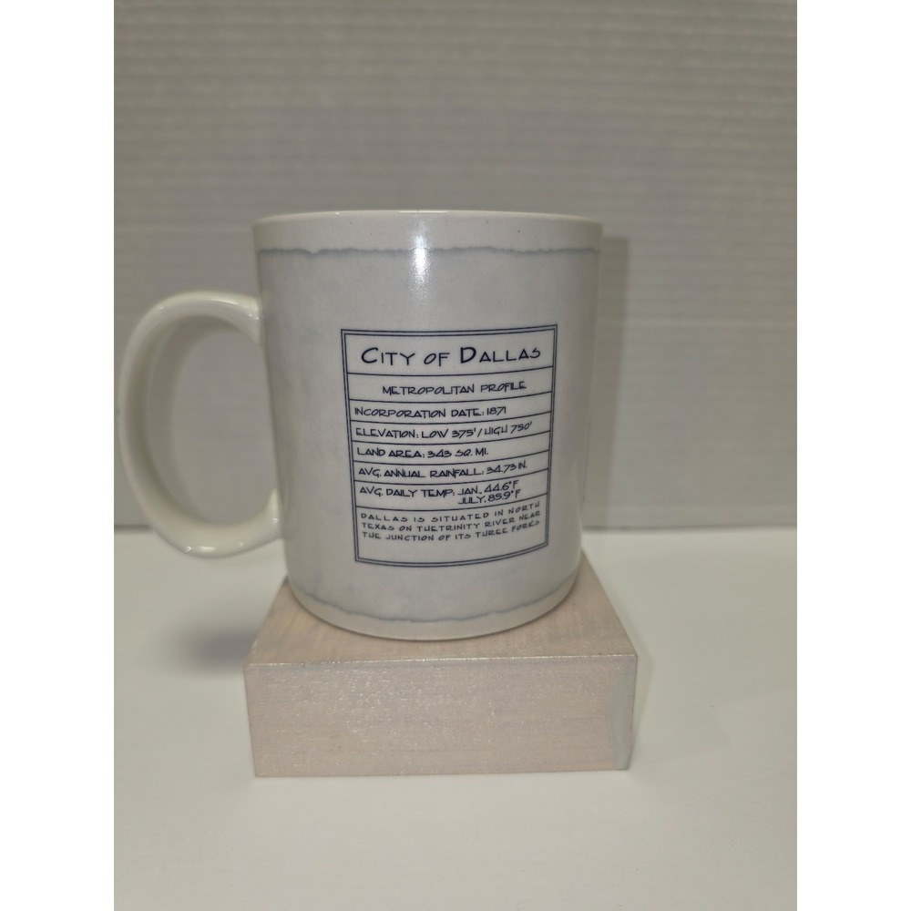 Starbucks coffee mug from the Dallas "The Big D" Hometown Architectural Series‎ - Picture 3 of 6